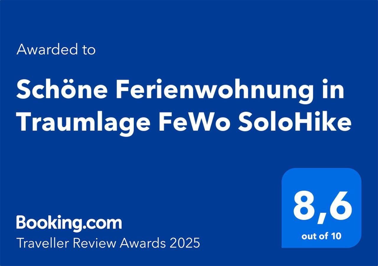 Schoene Ferienwohnung In Traumlage Fewo Solohike ゼーリスベルク エクステリア 写真